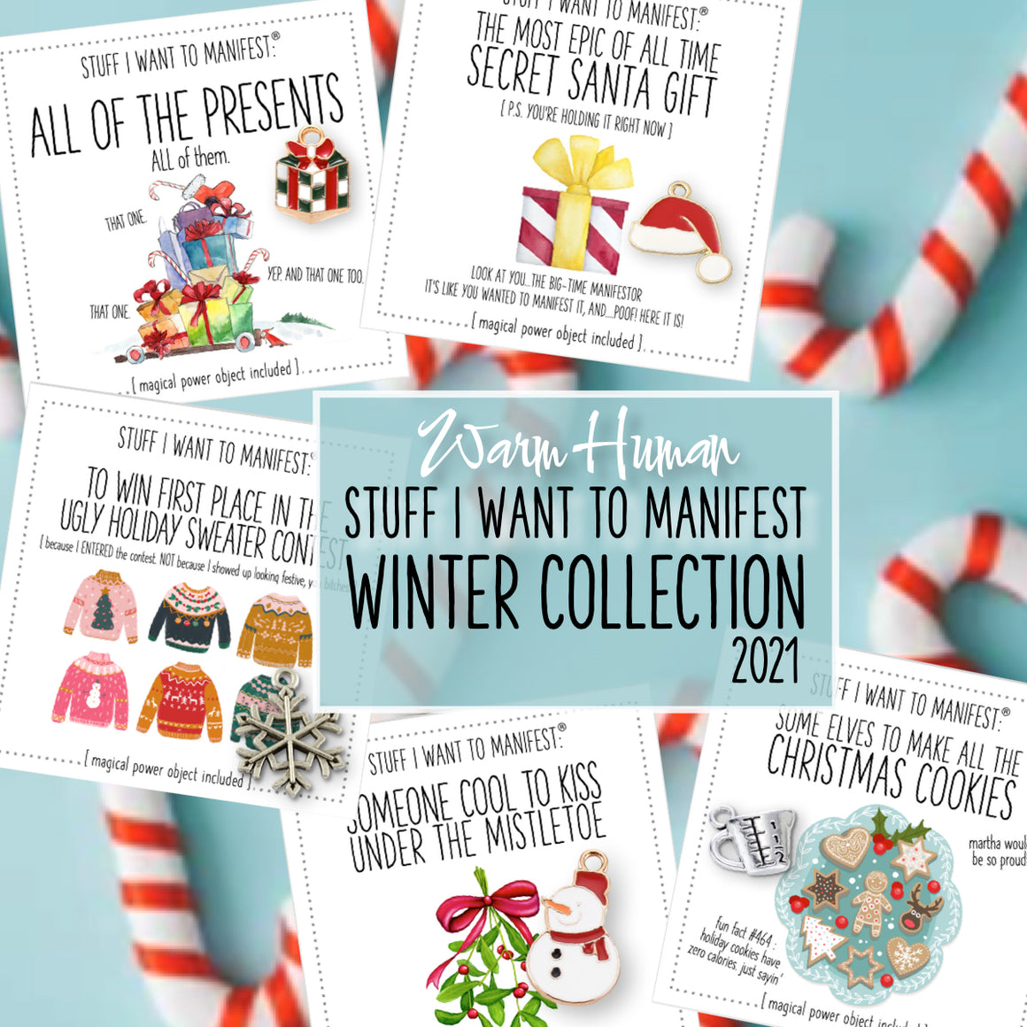 MINI CARD + CHARM collection WINTER