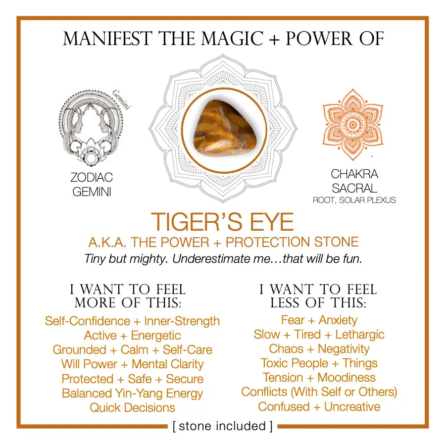 Manifest the Magic + Power of Your Crystal Tiger's Eye