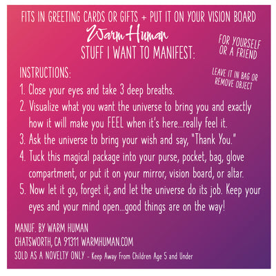 Stuff I Want To Manifest : To Be One of Those Bitches Who Gets Shit Done