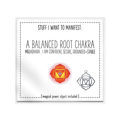 Stuff I Want To Manifest : A Balanced Root Chakra / Muladhara