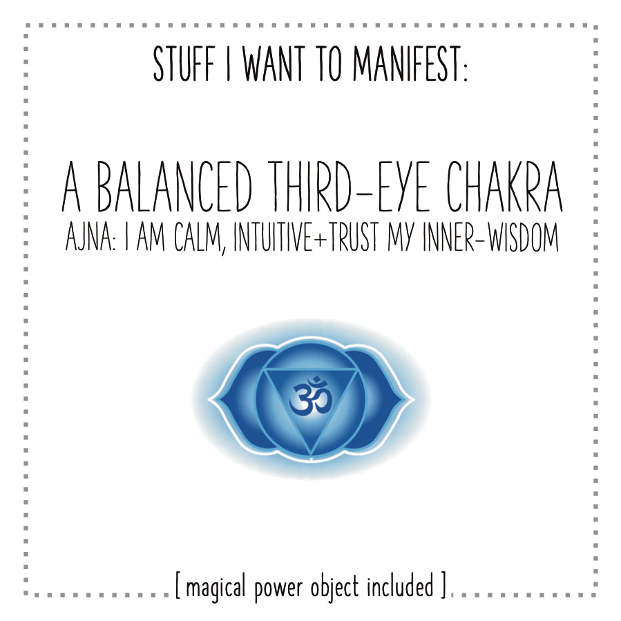 Stuff I Want To Manifest : A Balanced Third Eye Chakra / Anja