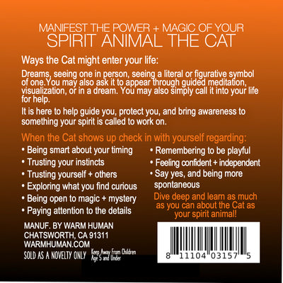 Manifest the Power + Magic of Your Spirit Animal : The Cat