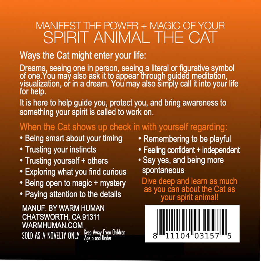 Manifest the Power + Magic of Your Spirit Animal : The Cat
