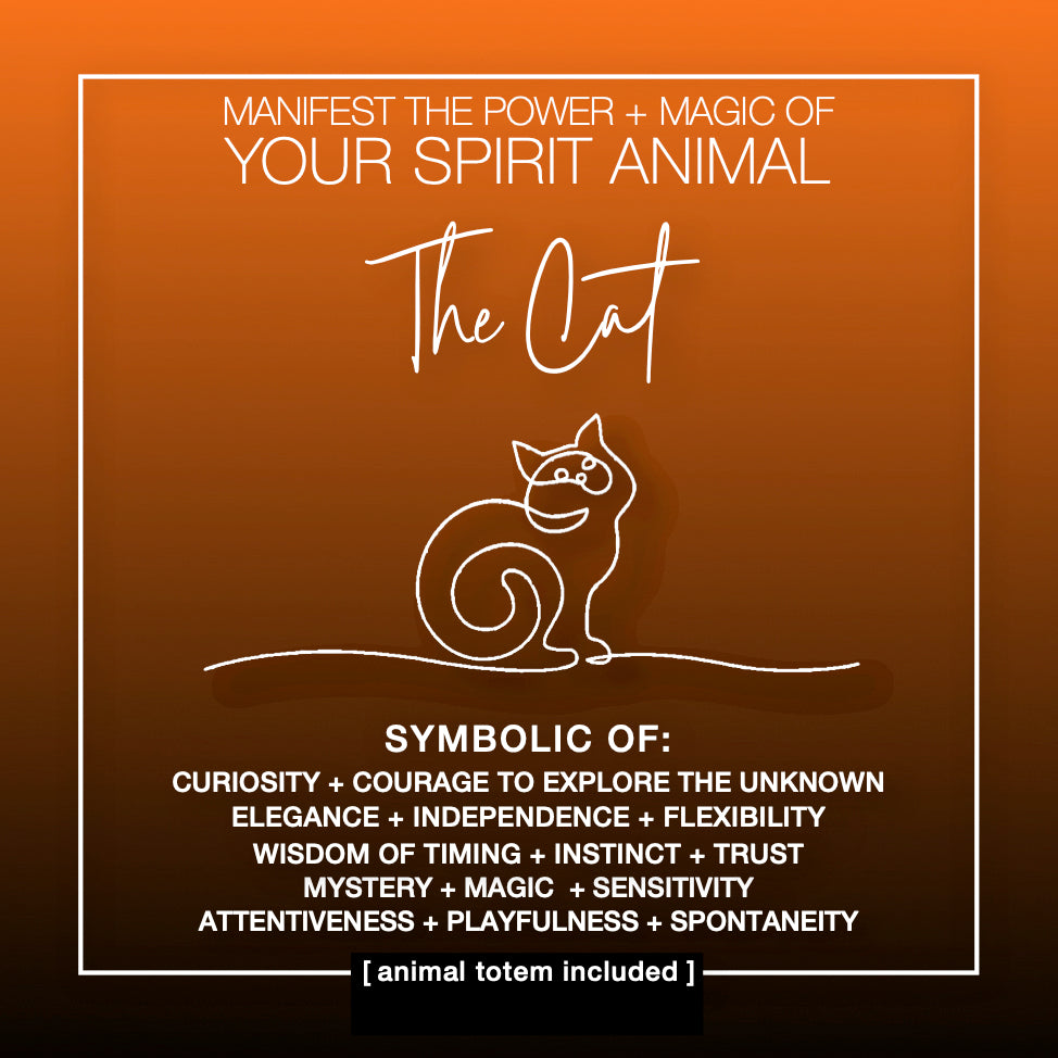 Manifest the Power + Magic of Your Spirit Animal : The Cat