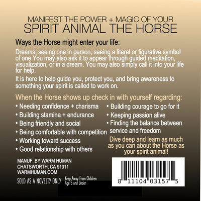 Manifest the Power + Magic of Your Spirit Animal : The Horse