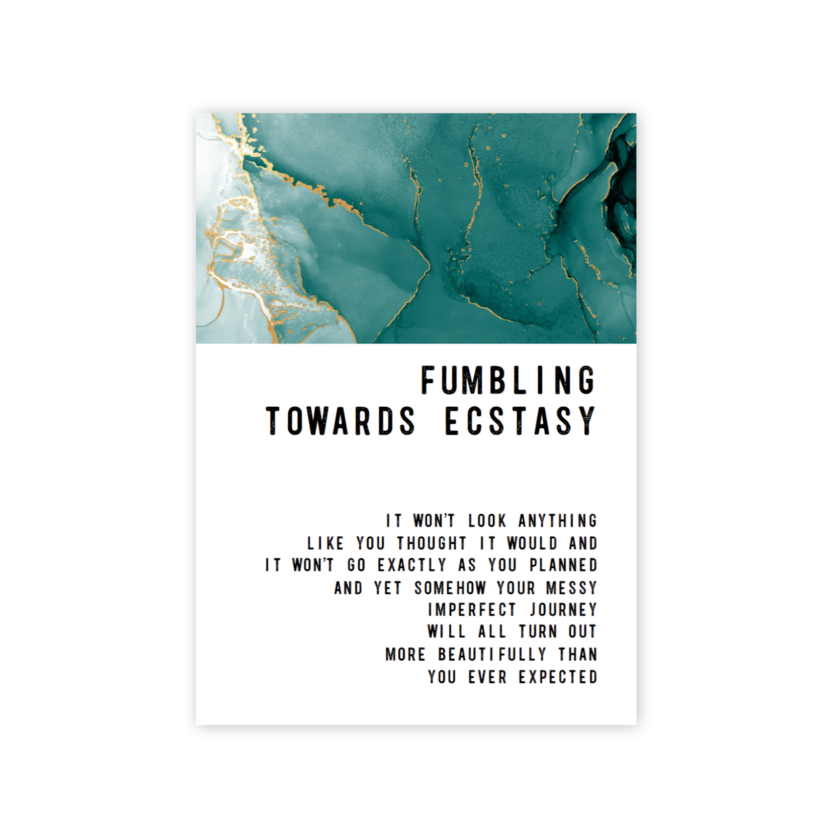 Fumbling Towards Ecstasy Magnet