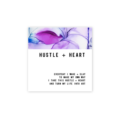 Hustle + Heart Magnet