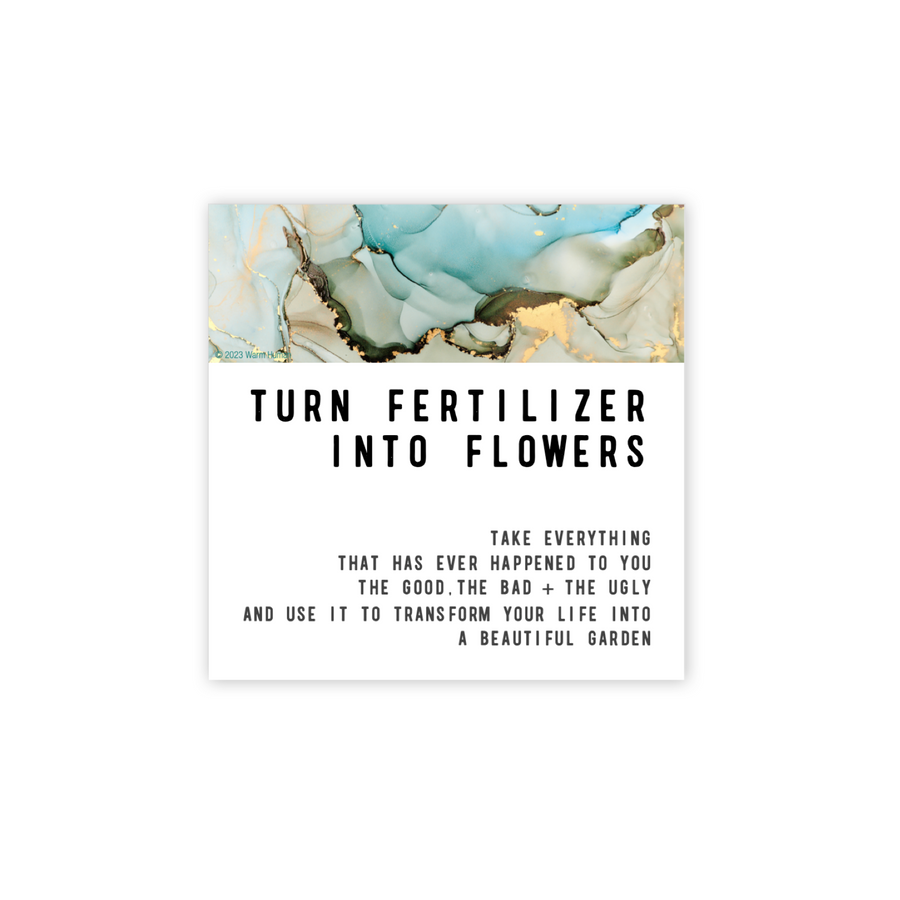 Turn Fertilizer Into Flowers Magnet