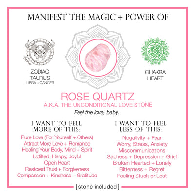 Manifest the Magic + Power of Your Crystal Rose Quartz