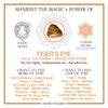 Manifest the Magic + Power of Your Crystal Tiger's Eye
