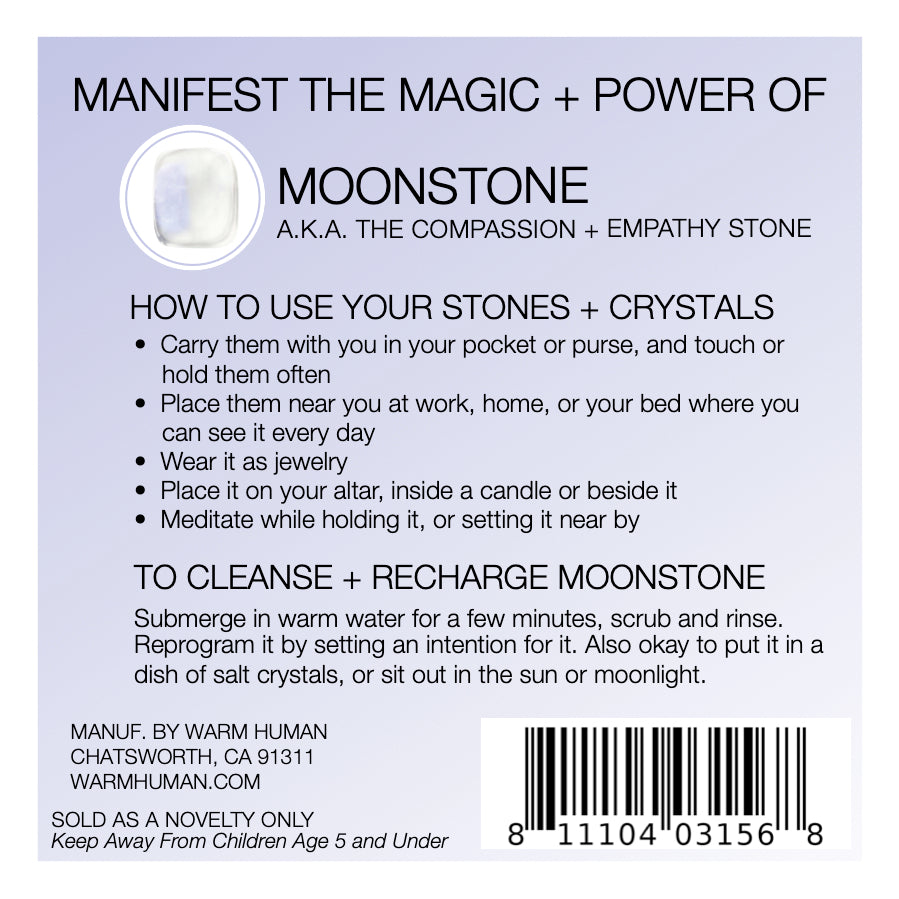 Manifest the Magic + Power of Your Crystal Moonstone