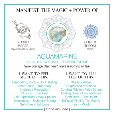 Manifest the Magic + Power of Your Crystal Aquamarine