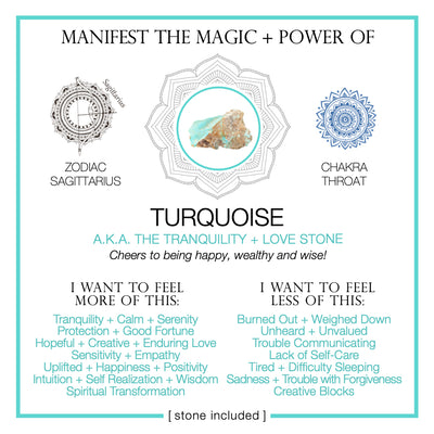Manifest the Magic + Power of Your Crystal Turquoise