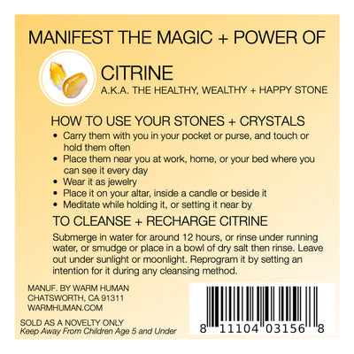 Manifest the Magic + Power of Your Crystal Citrine