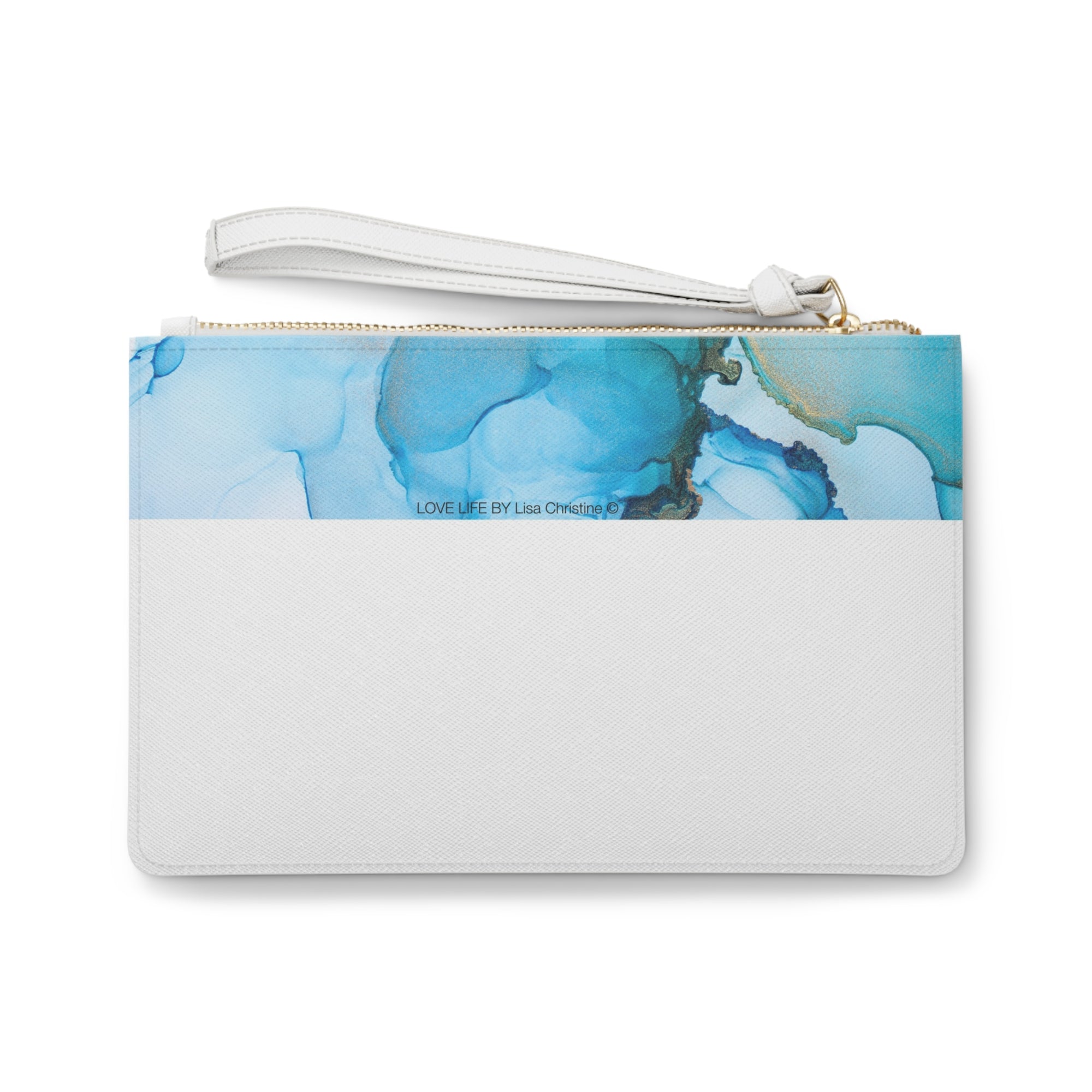 Love Life Inspirational Zipper Clutch Accessory Bag