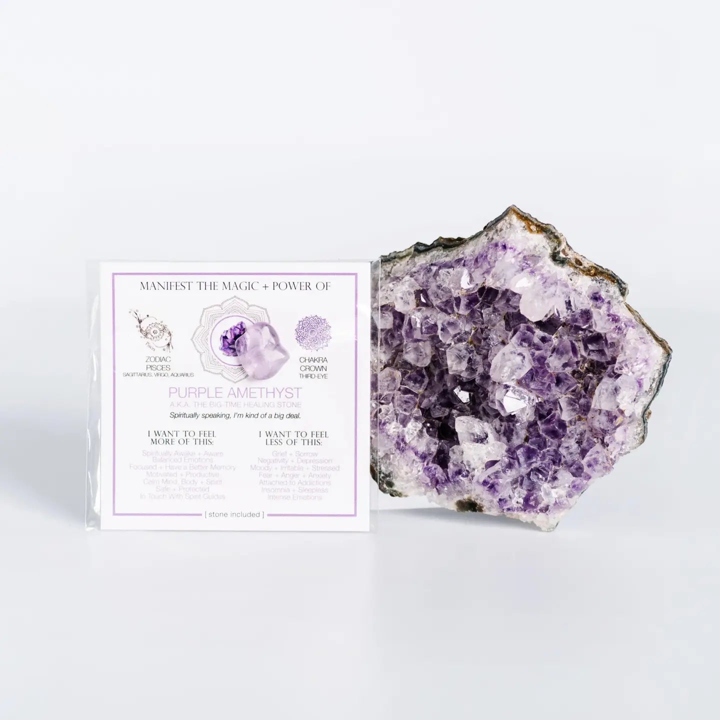 Manifest the Magic + Power of Your Crystal Purple Amethyst