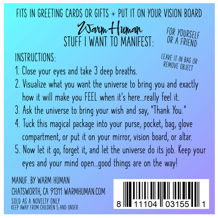 Stuff I Want To Manifest : To Live + Breathe the Phrase Not My Circus Not My Monkeys