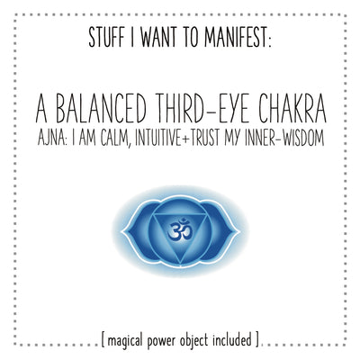 Stuff I Want To Manifest : A Balanced Third Eye Chakra / Anja