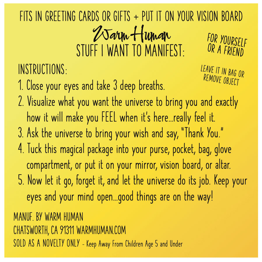 Stuff I Want To Manifest : A New Nest