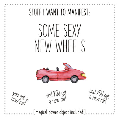 Stuff I Want To Manifest : Sexy New Wheels
