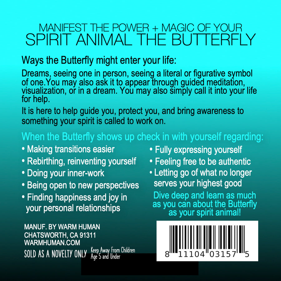 Manifest the Power + Magic of Your Spirit Animal : The Butterfly