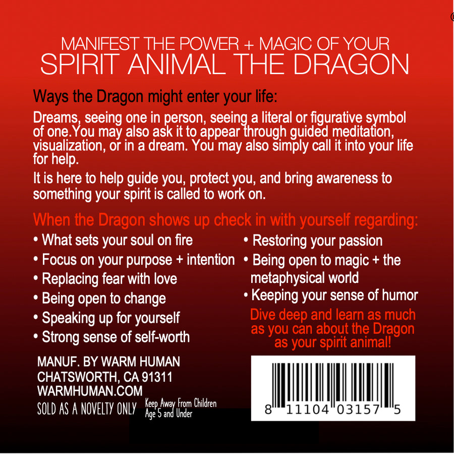 Manifest the Power + Magic of Your Spirit Animal : The Dragon