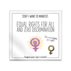 Stuff I Want To Manifest : Equal Rights For All + Zero