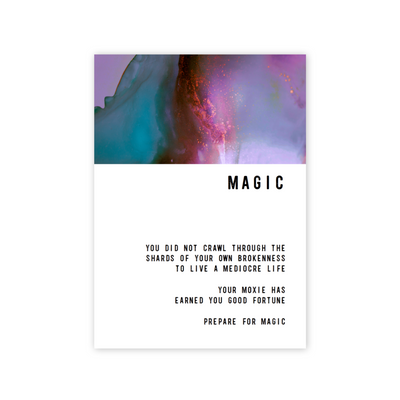 Magic Greeting card