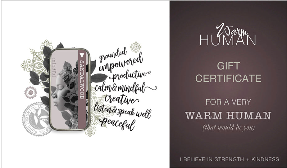 Gift Card for a very Warm Human