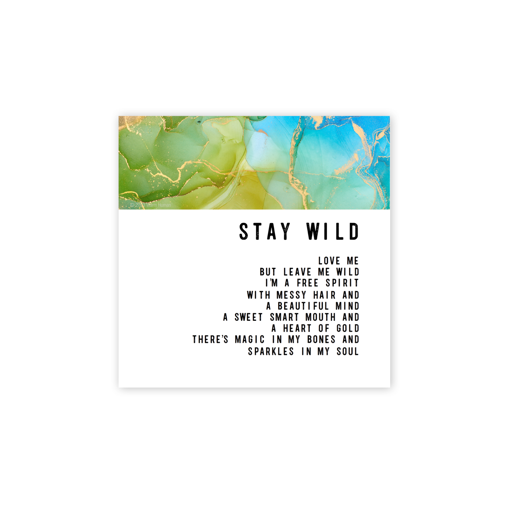 Stay Wild Magnet