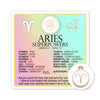 Zodiac Superpowers Mini Card + Charm - Aries