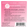 Manifest the Magic + Power of Your Crystal Rose Quartz