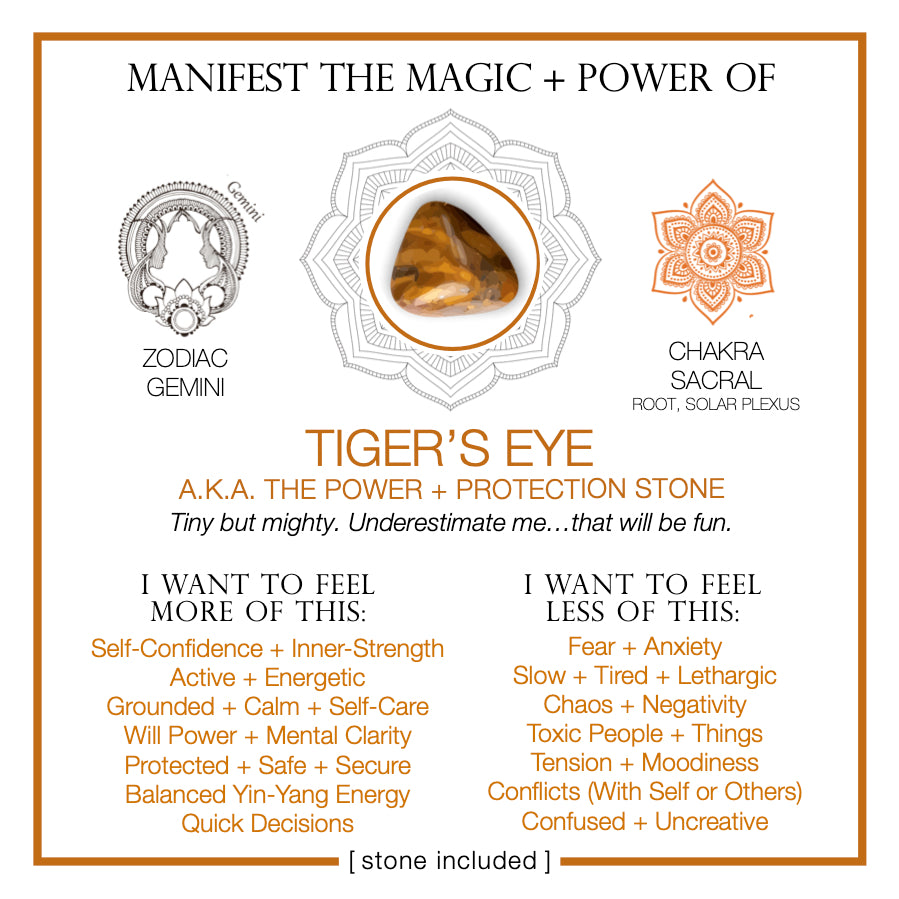 Manifest the Magic + Power of Your Crystal Tiger's Eye