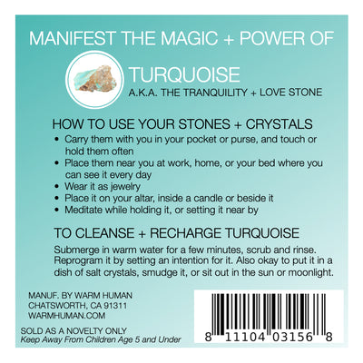 Manifest the Magic + Power of Your Crystal Turquoise